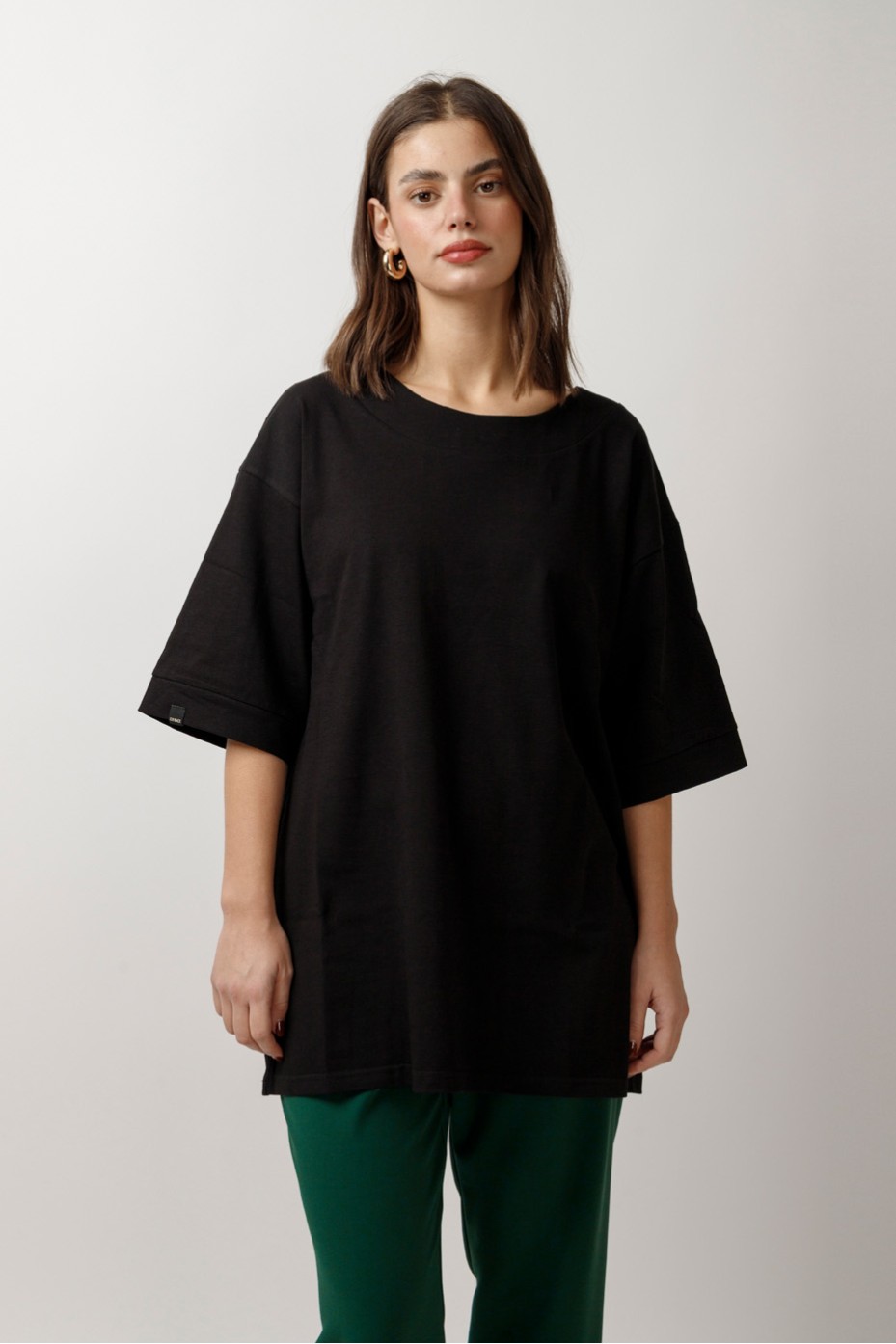 ΜΠΛΟΥΖΑ OVERSIZED ME 3/4 MANIKIA