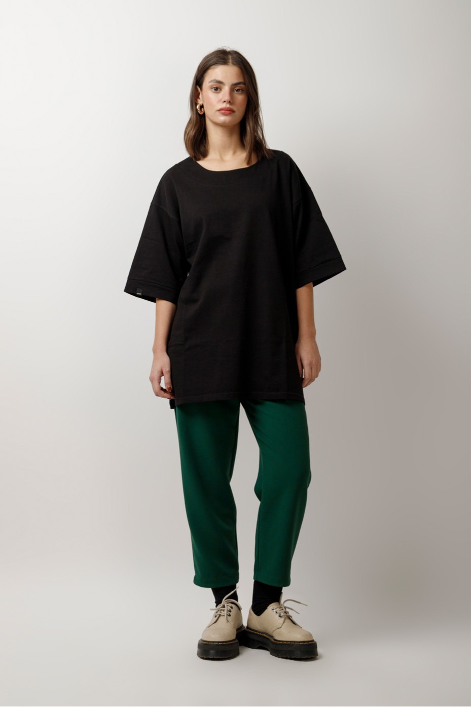 ΜΠΛΟΥΖΑ OVERSIZED ME 3/4 MANIKIA