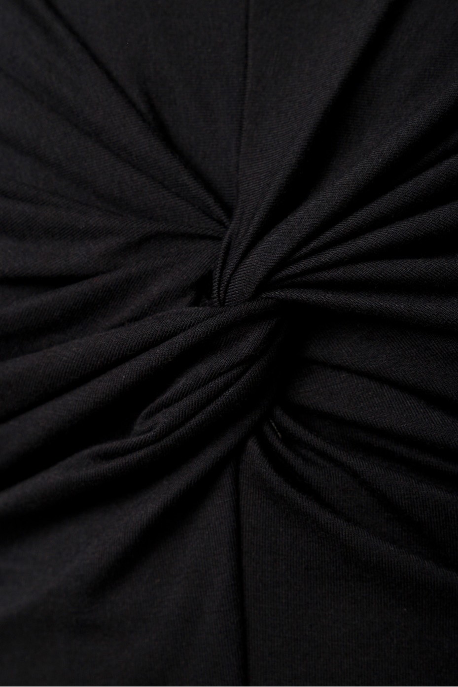 LONG SLEEVE ELASTIC CROP TOP
