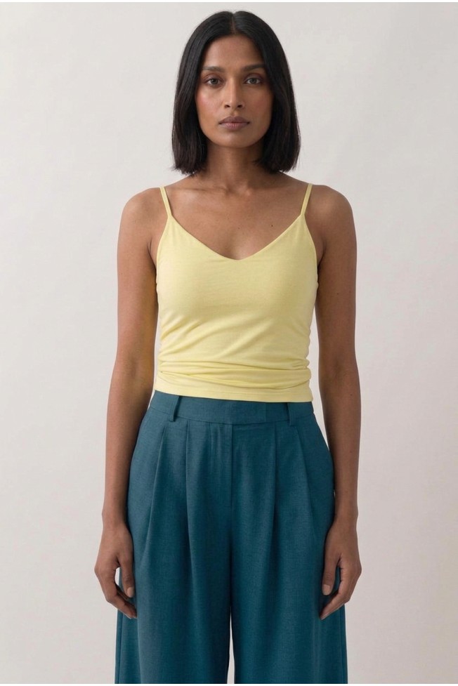 BAMBOO TOP WITH STRAPS