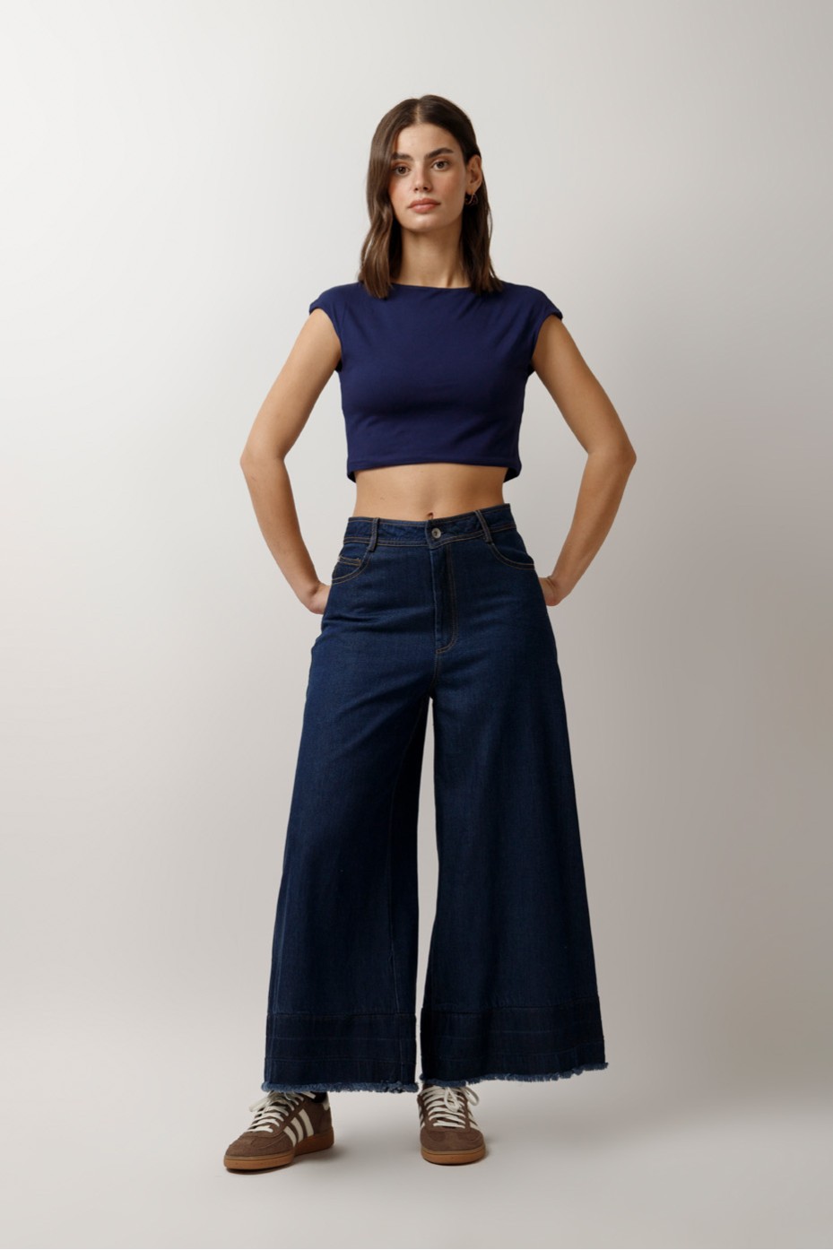 ΜΠΛΟΥΖΑ CROP ΚΟΝΤΟΜΑΝΙΚΗ BAΜBOO