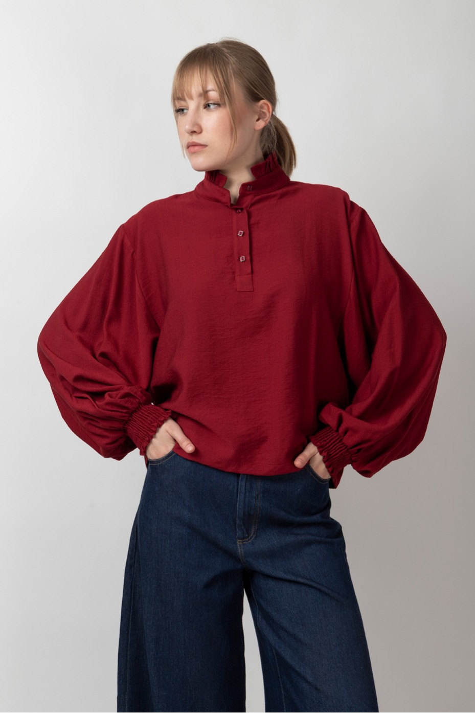 ΜΠΛΟΥΖΑ ΜΕ ΛΟΥΠΕΤΟ ΚΑΙ ΚΟΥΜΠΙΑ