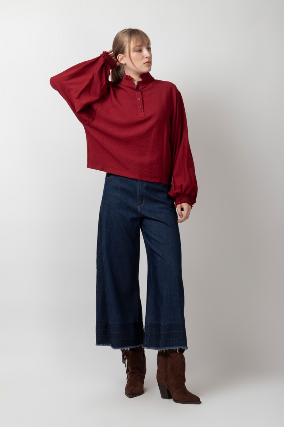 ΜΠΛΟΥΖΑ ΜΕ ΛΟΥΠΕΤΟ ΚΑΙ ΚΟΥΜΠΙΑ