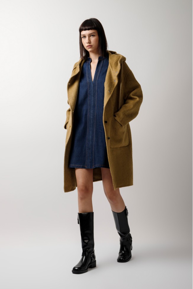 MINI DRESS WITH BUTTONS
