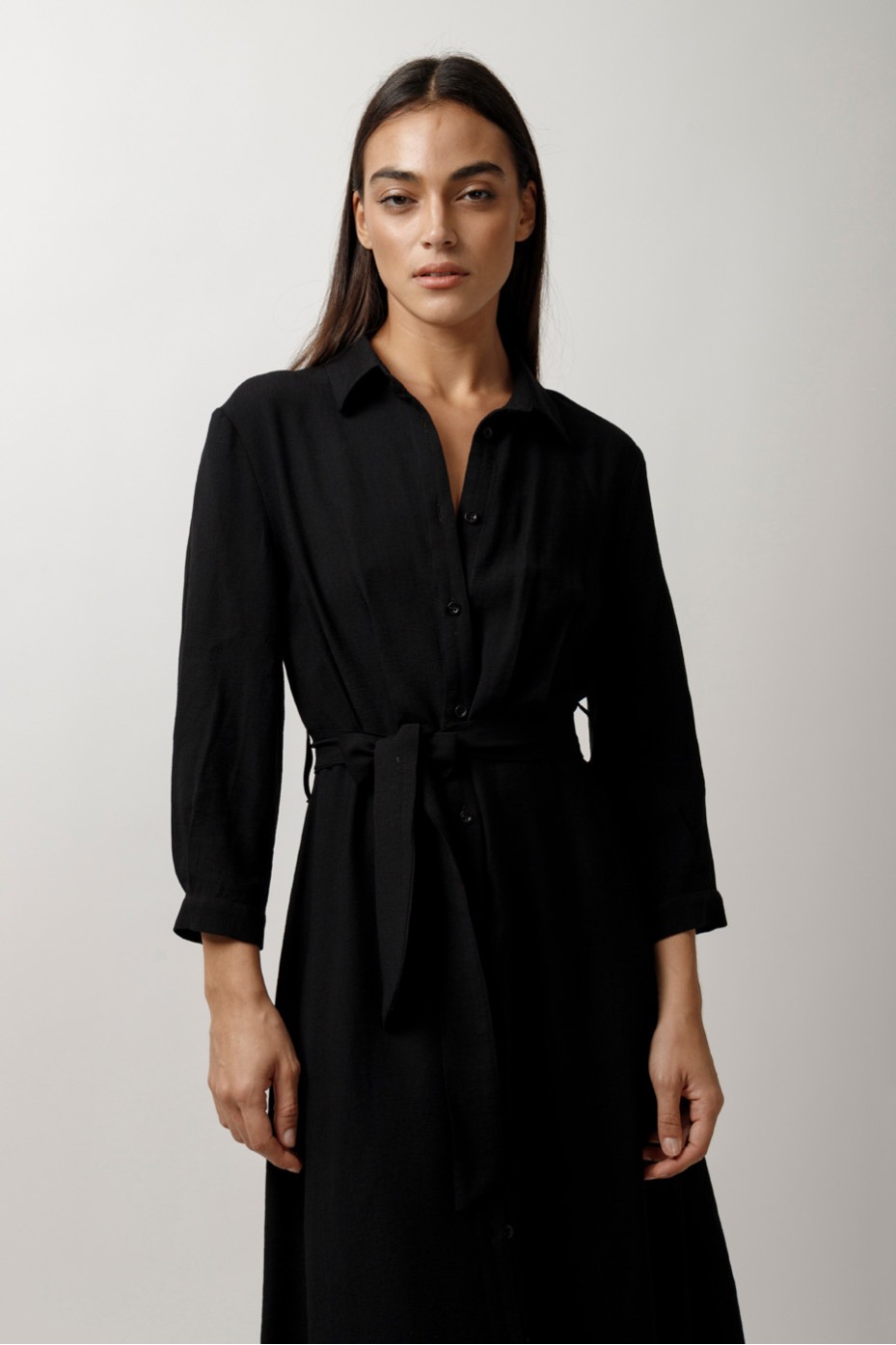 SKIRT DRESS WITH BELT