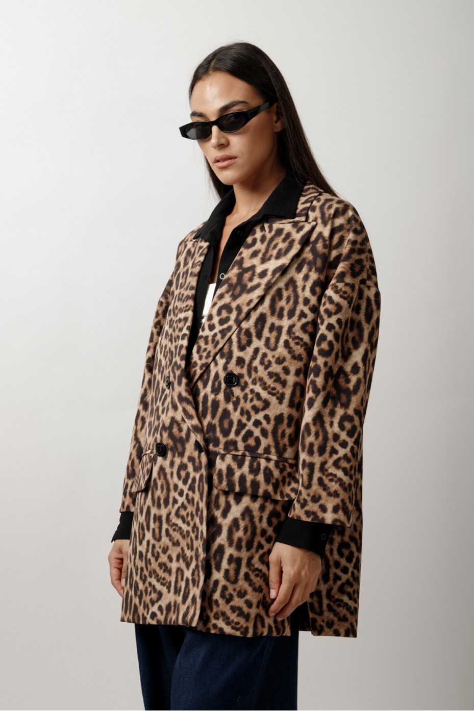 ΣΑΚΑΚΙ ΜΑΚΡΥ ANIMAL PRINT  ΜΕ ΣΚΙΣΙΜΑΤΑ