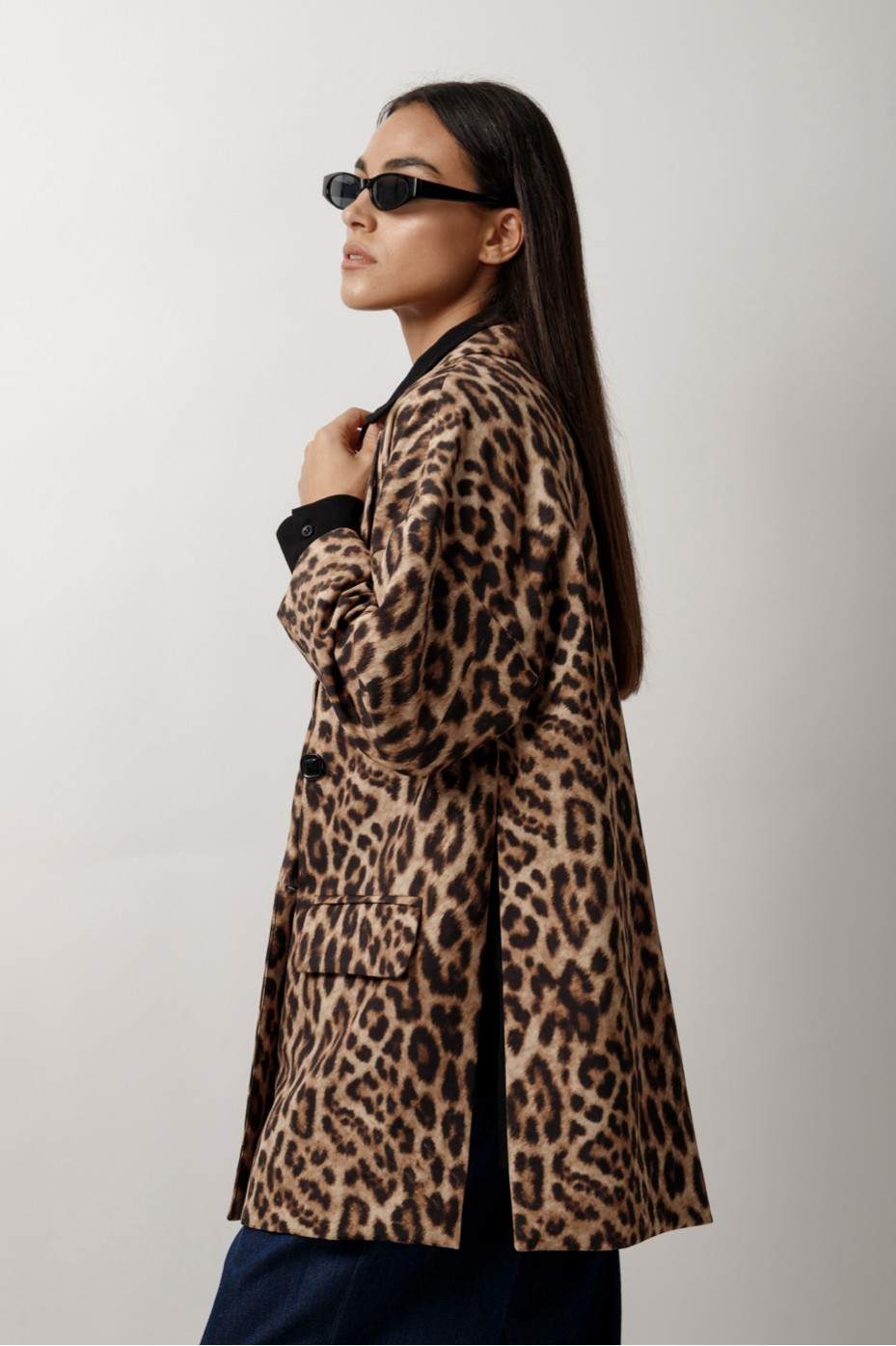 ΣΑΚΑΚΙ ΜΑΚΡΥ ANIMAL PRINT  ΜΕ ΣΚΙΣΙΜΑΤΑ