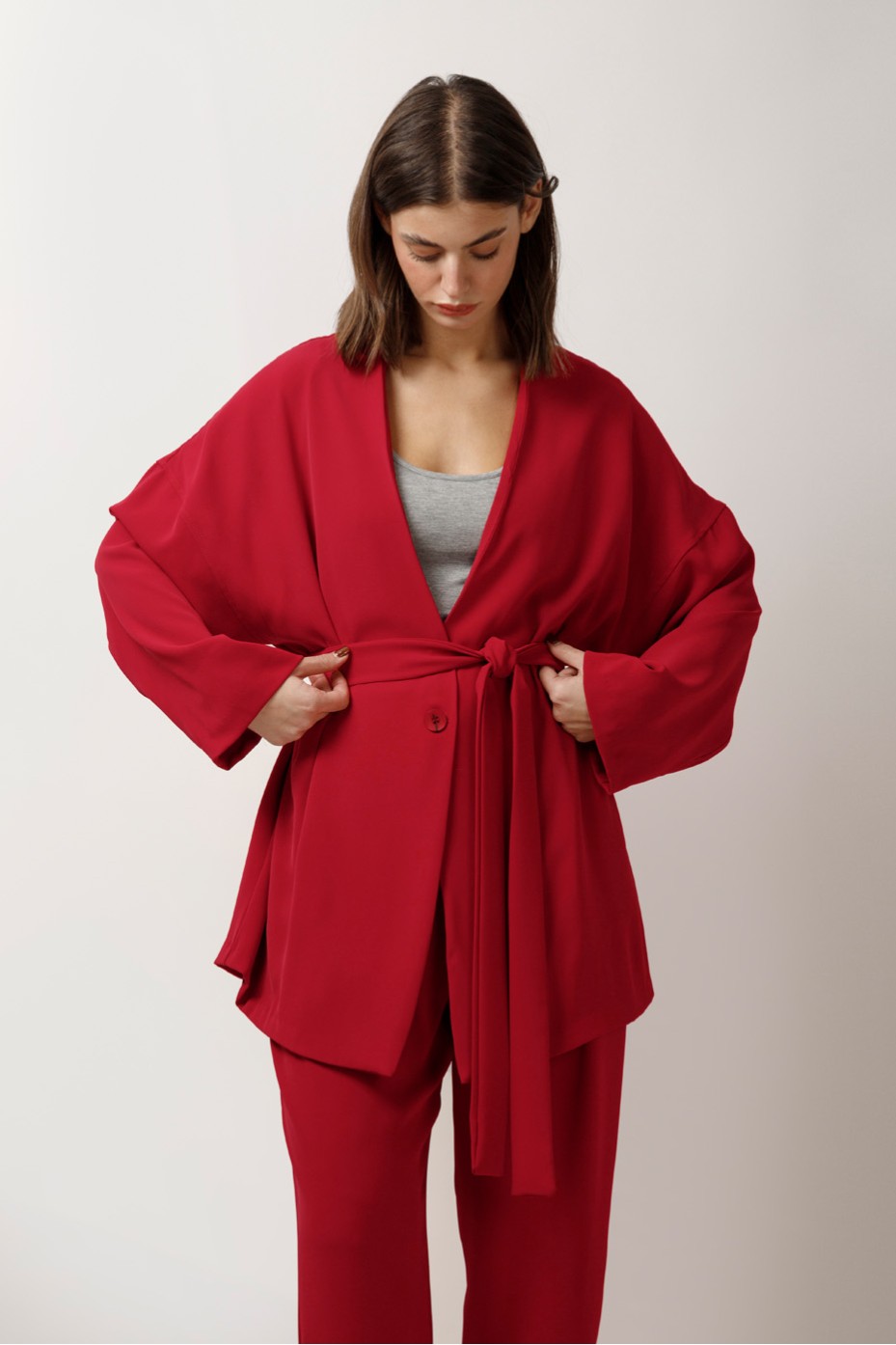 ΠΑΝΩΦΟΡΙ OVERSIZED ΜΕ ΖΩΝΗ