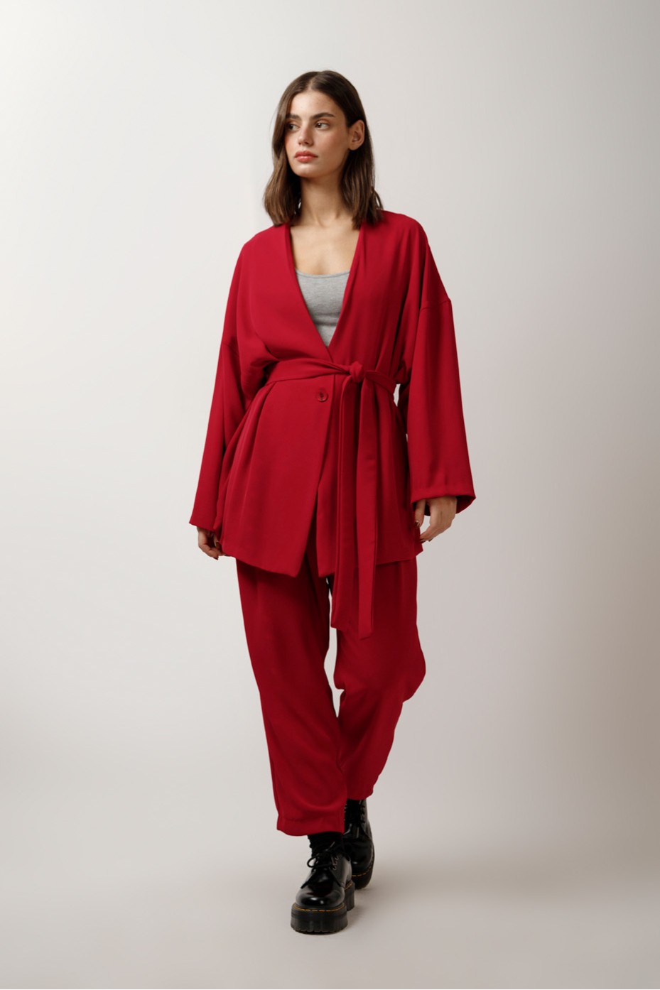 ΠΑΝΩΦΟΡΙ OVERSIZED ΜΕ ΖΩΝΗ