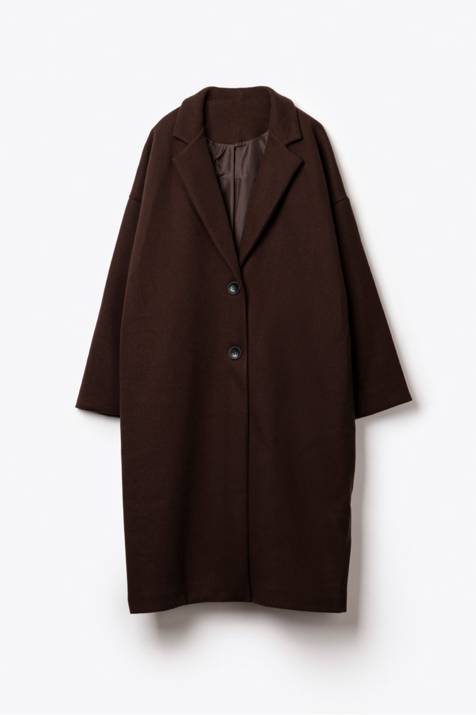 ΠΑΛΤΟ ΜΟΝΟΧΡΩΜΟ OVERSIZED