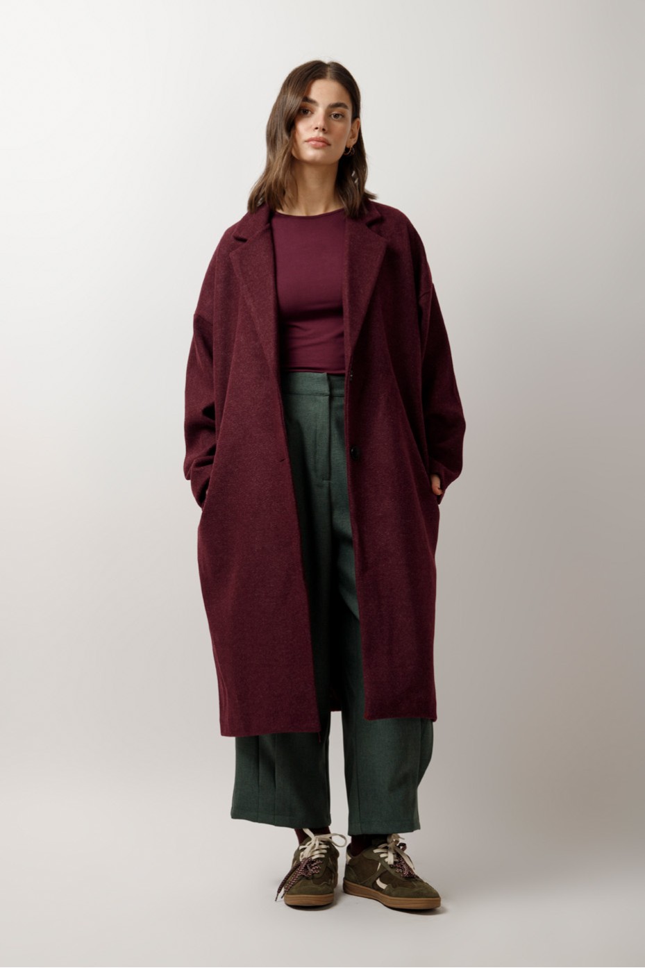 ΠΑΛΤΟ ΜΑΚΡΥ OVERSIZED