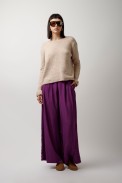 KNITTED BLOUSE WITH RUFFLES SLEEVES