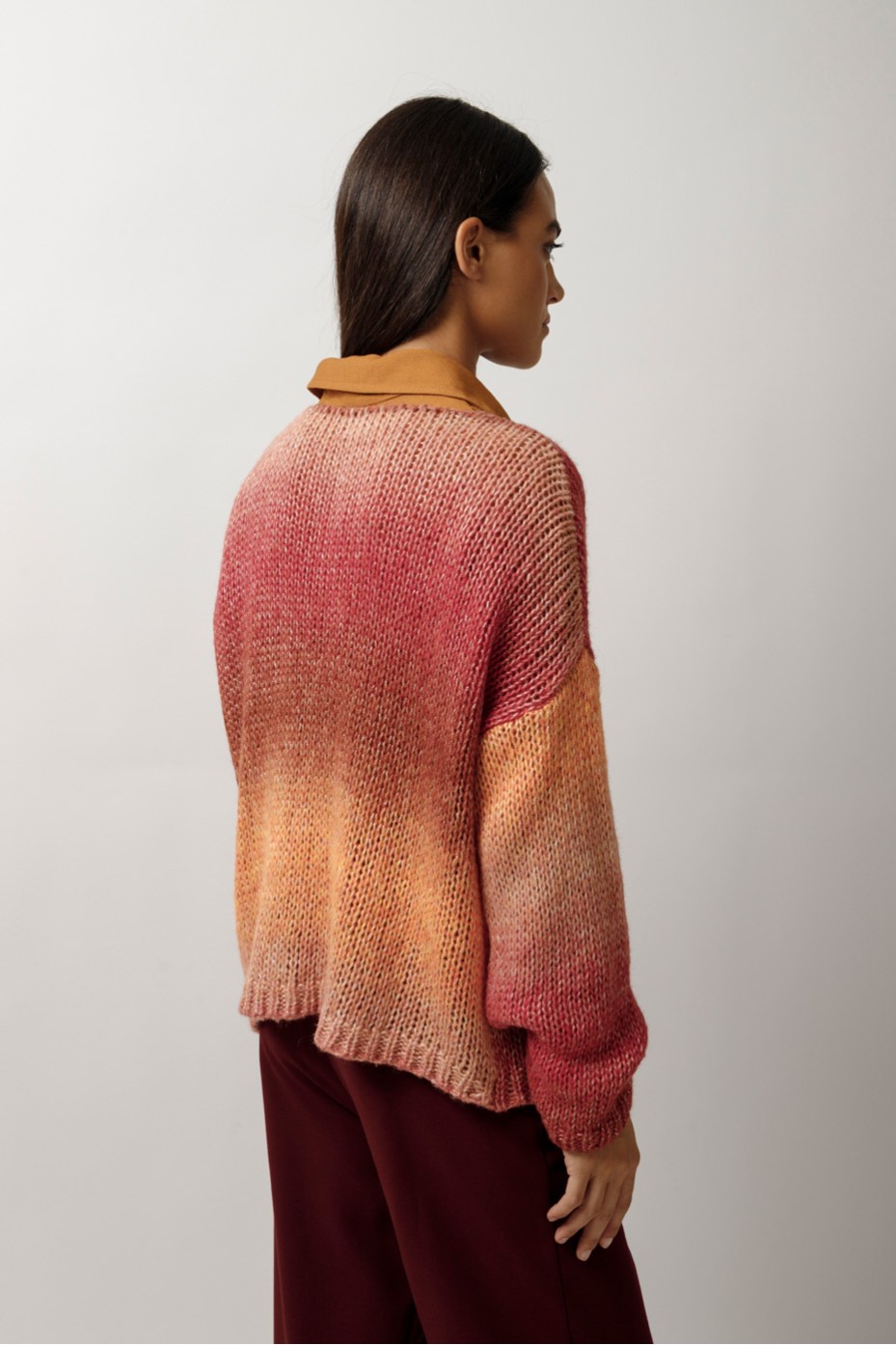 KNITTED CARDIGAN WITH TIE