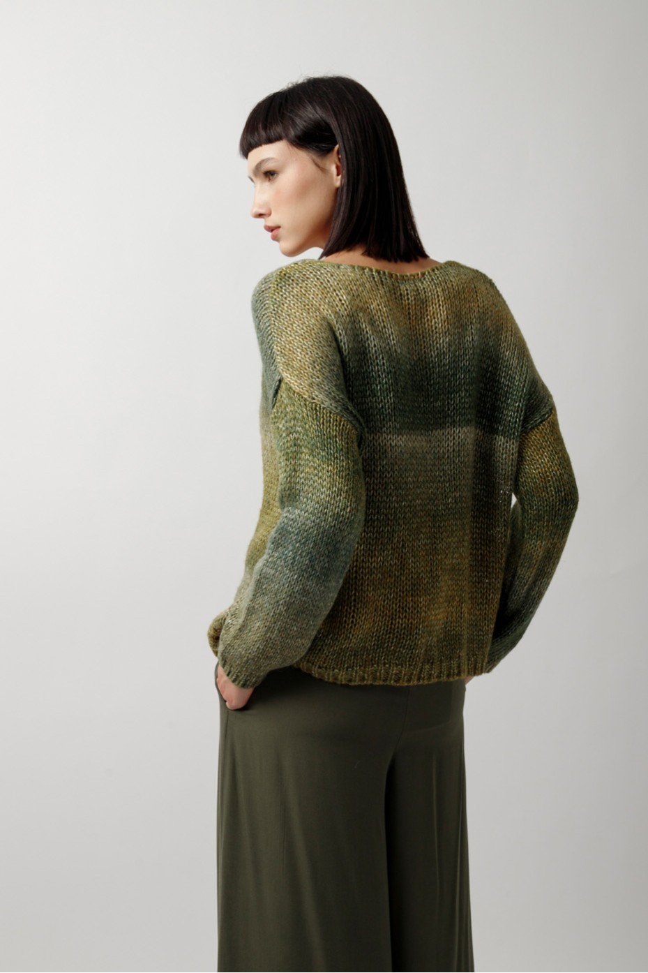KNITTED CARDIGAN WITH TIE