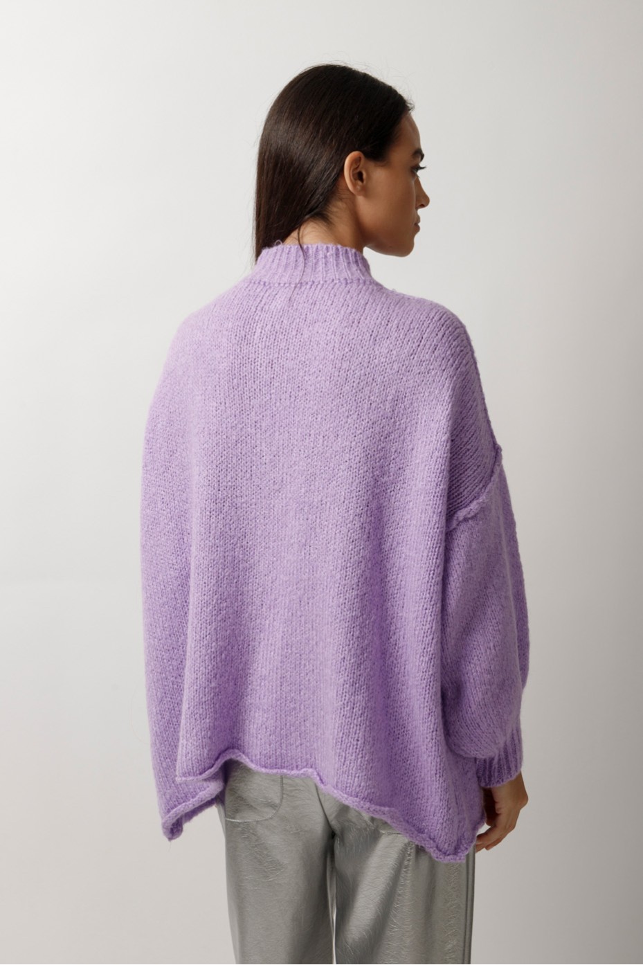 OVERSIZED KNITTED CARDIGAN WITH BUTTONS