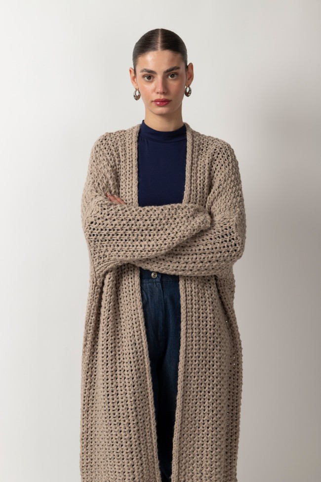 ΖΑΚΕΤΑ OVERSIZED ΜΕ ΧΟΝΤΡΗ ΠΛΕΞΗ