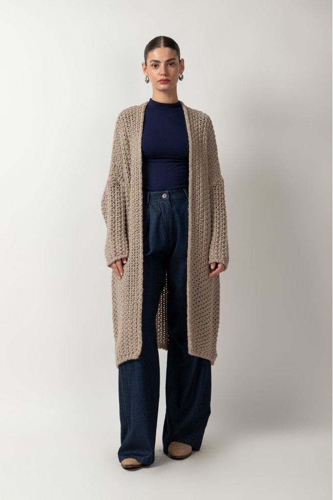 ΖΑΚΕΤΑ OVERSIZED ΜΕ ΧΟΝΤΡΗ ΠΛΕΞΗ