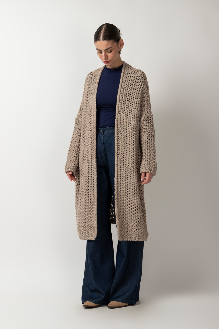 ΖΑΚΕΤΑ OVERSIZED ΜΕ ΧΟΝΤΡΗ ΠΛΕΞΗ