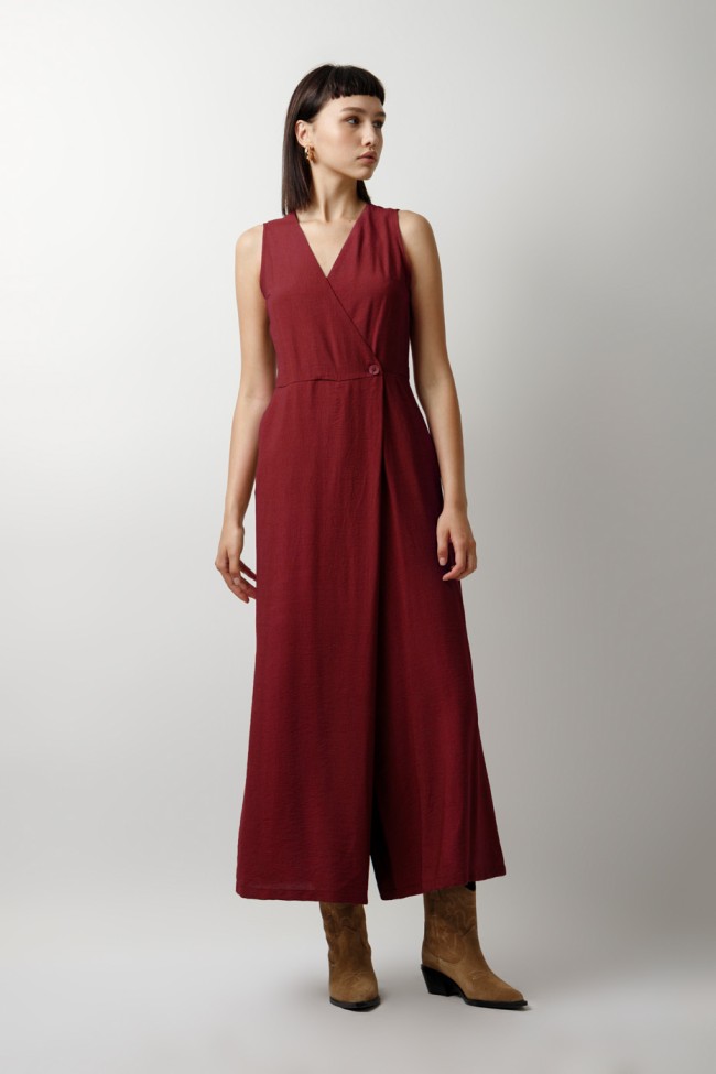 SLEEVELESS JUMPSUIT