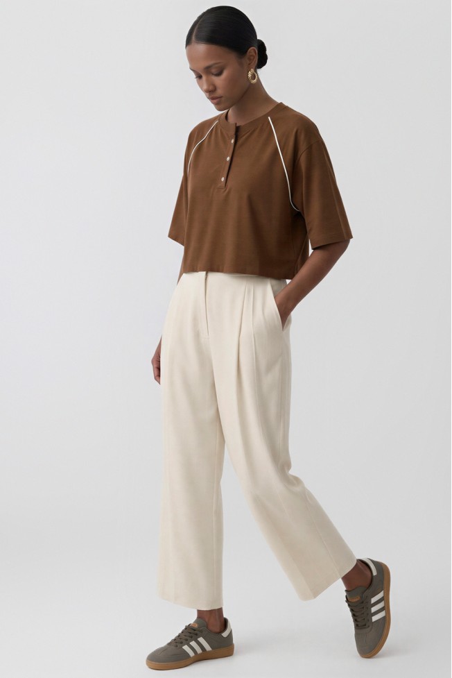 CROPPED T SHIRT