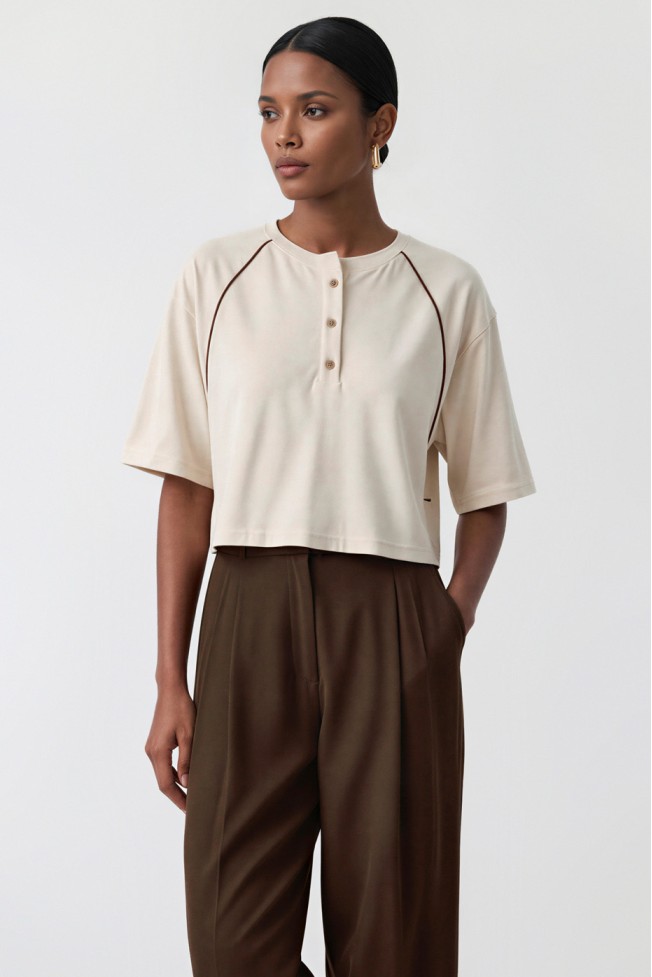 CROPPED T SHIRT