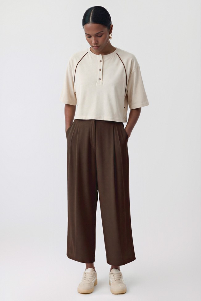 CROPPED T SHIRT