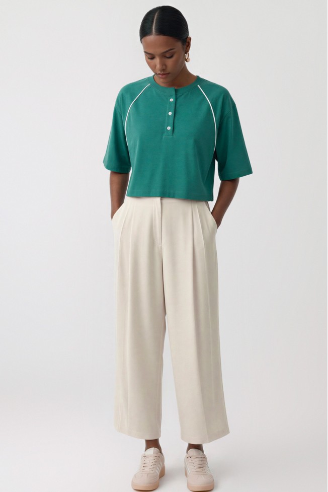 CROPPED T SHIRT
