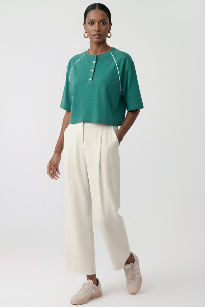 CROPPED T SHIRT