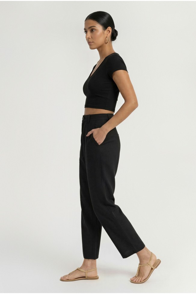 ΠΑΝΤΕΛΟΝΙ CROP ΣΕ BAGGY ΓΡΑΜΜΗ