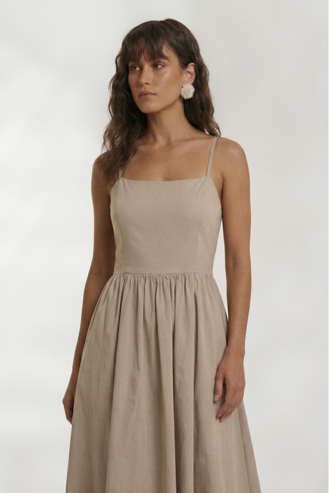 MIDI STRAPPY DRESS