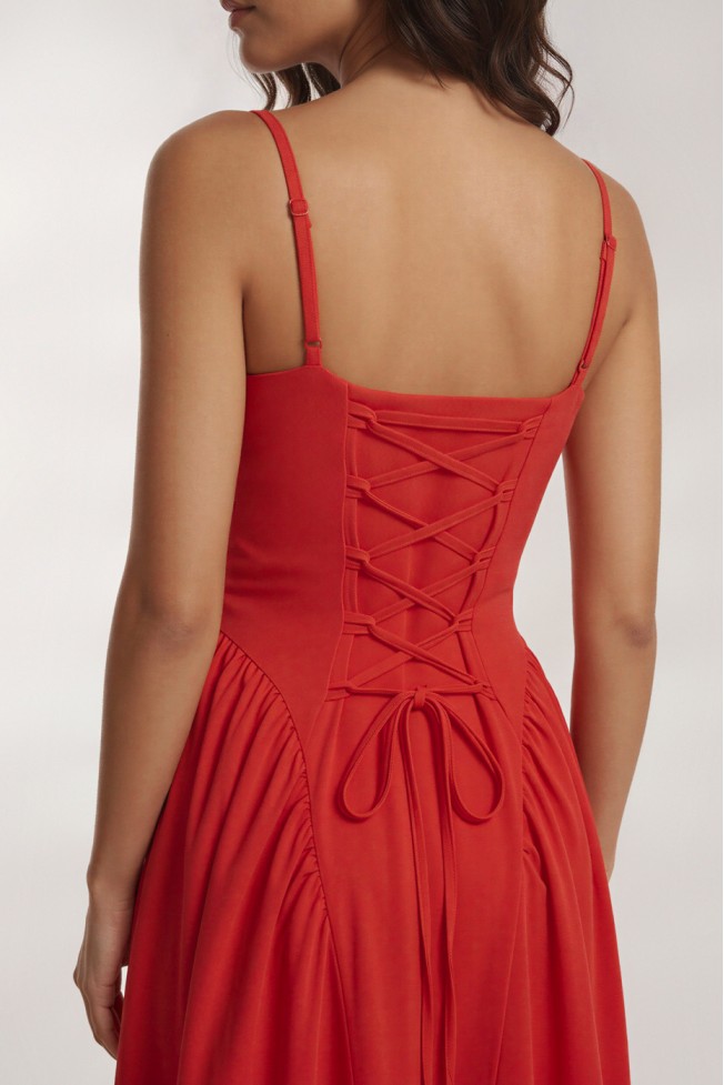 MAXI DRESS WITH STRAPS