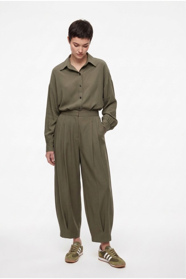 ΠΟΥΚΑΜΙΣΟ ΜΑΚΡΥΜΑΝΙΚΟ OVERSIZED