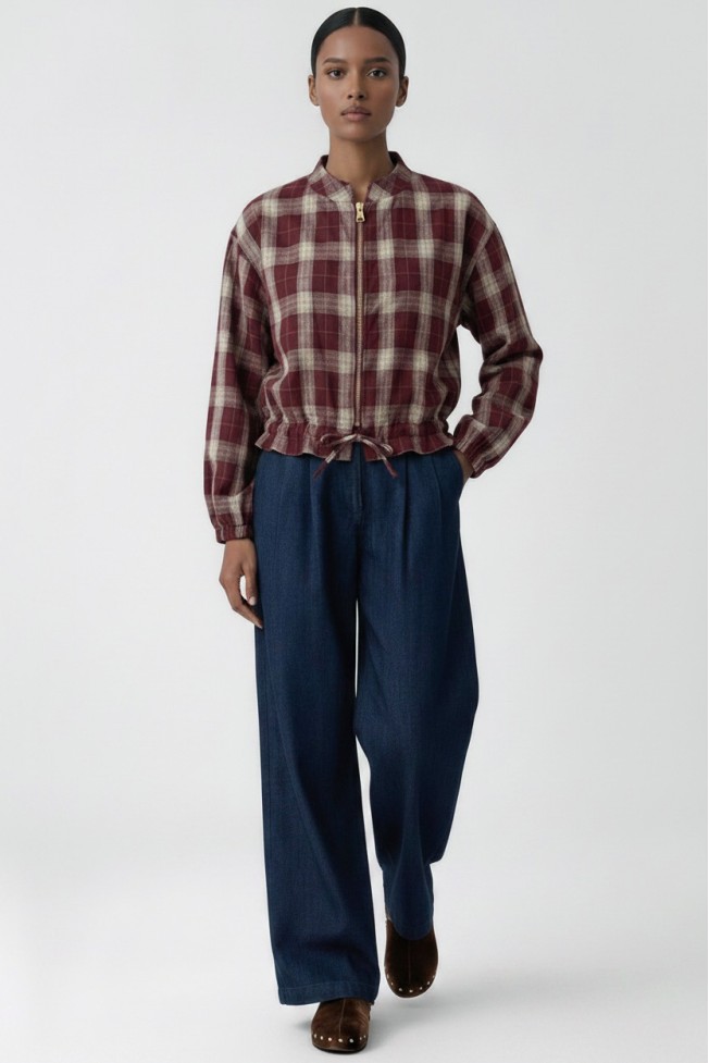 LONG SLEEVE CHECKED SHIRT