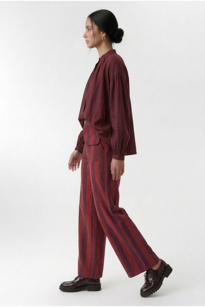 ΠΟΥΚΑΜΙΣΟ OVERSIZED ΜΕ ΦΟΥΣΚΩΤΑ ΜΑΝΙΚΙΑ