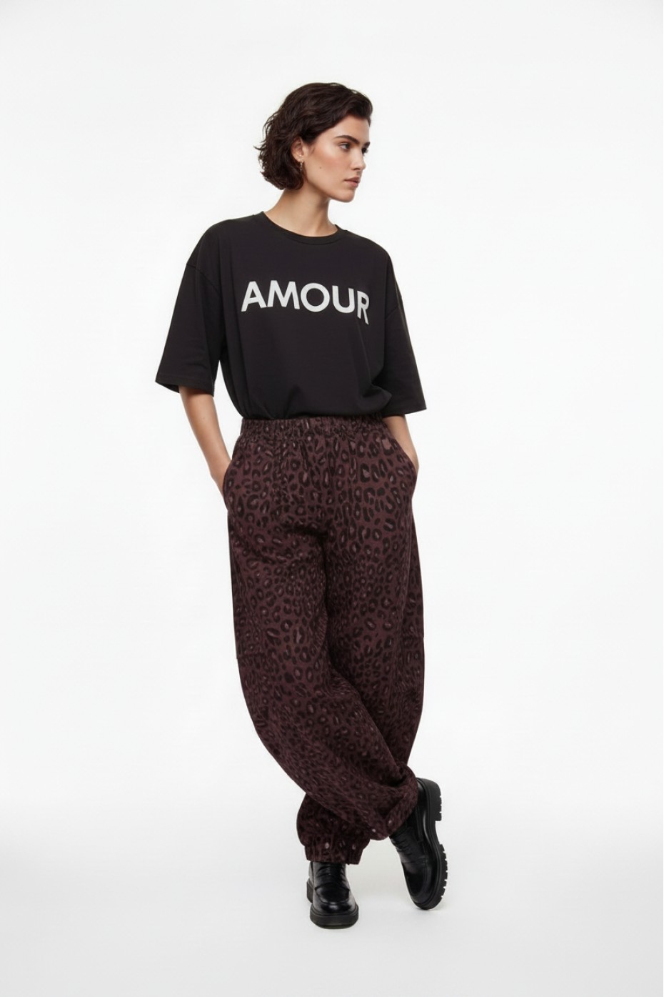 ΜΠΛΟΥΖΑ T-SHIRT OVERSIZED "AMOUR"