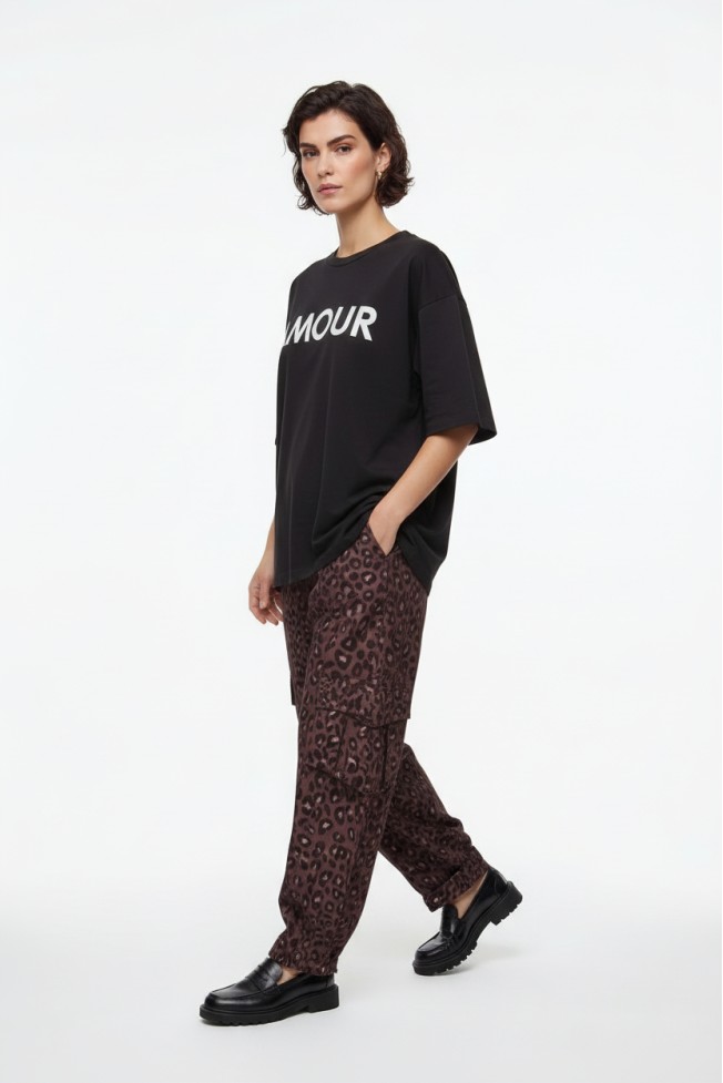 ΜΠΛΟΥΖΑ T-SHIRT OVERSIZED "AMOUR"