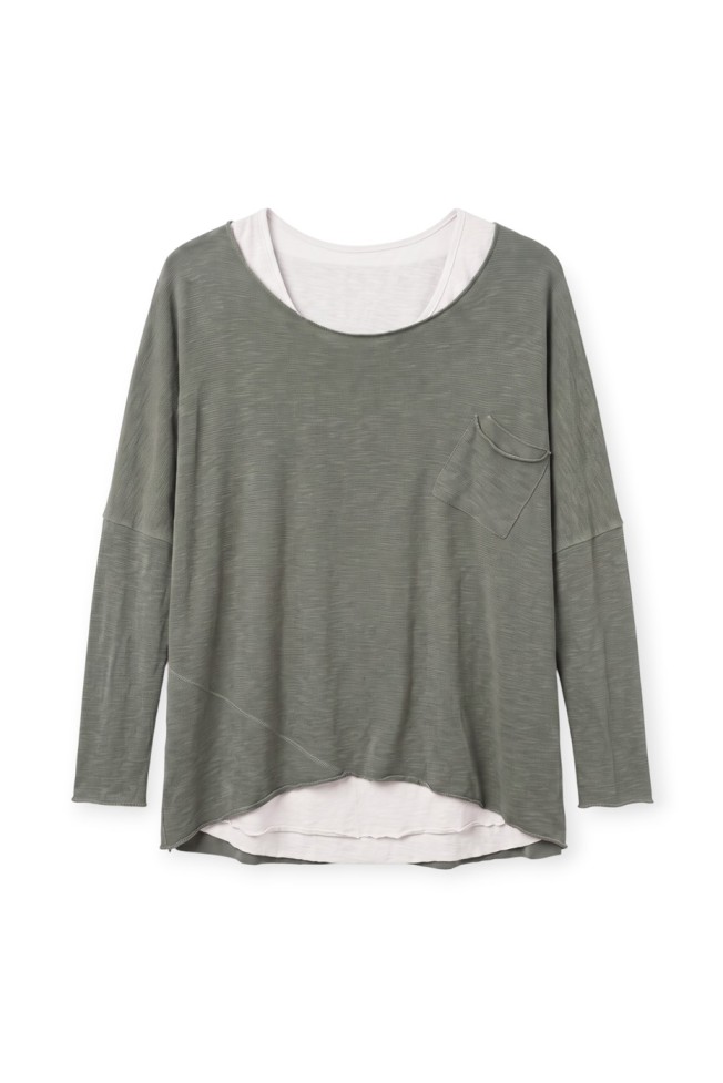 DOUBLE LONG SLEEVE TOP