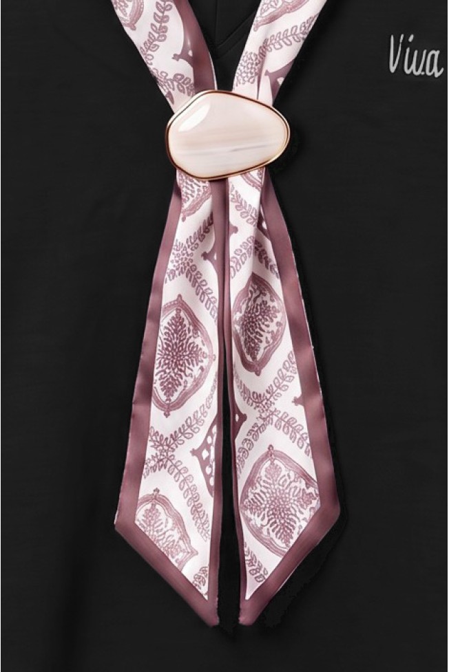 LONG SLEEVE WITH SCARF