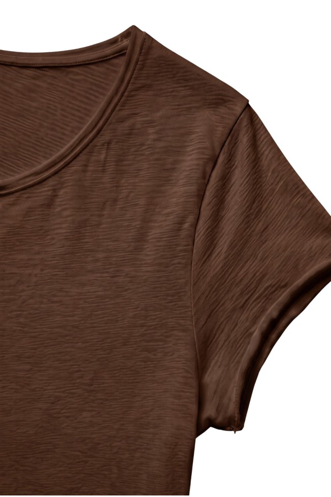 SHORT SLEEVE COTTON T SHIRT