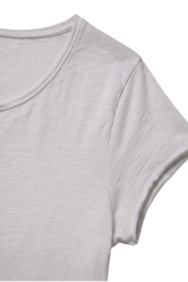 SHORT SLEEVE COTTON T SHIRT