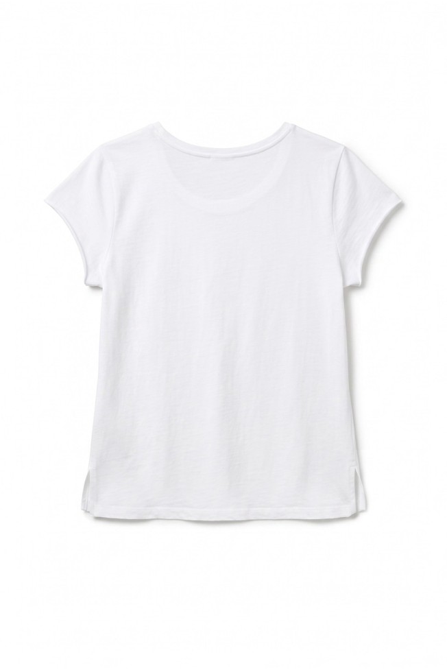 SHORT SLEEVE COTTON T SHIRT