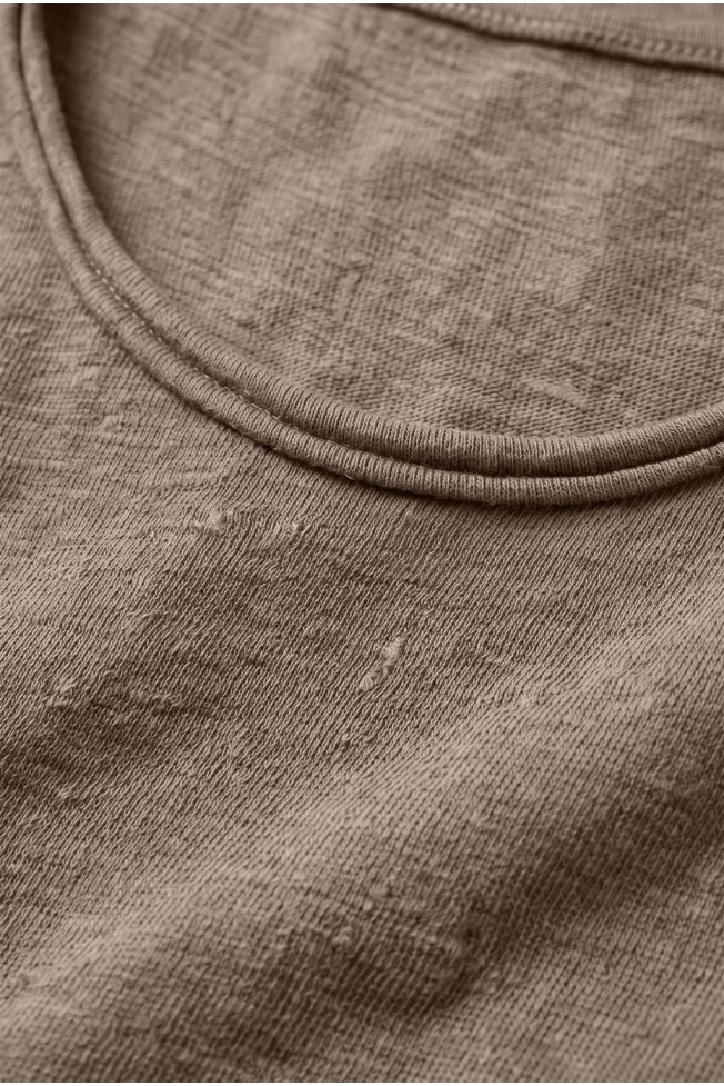 LONG SLEEVE COTTON T SHIRT