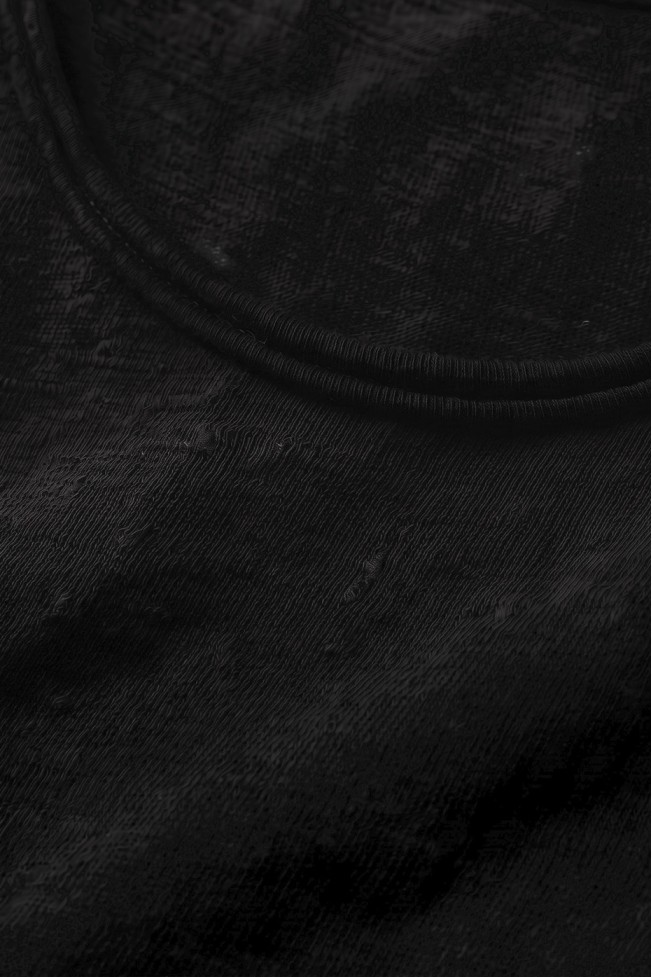 LONG SLEEVE COTTON T SHIRT