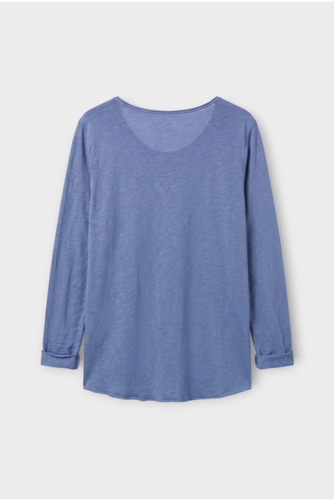 LONG SLEEVE COTTON T SHIRT