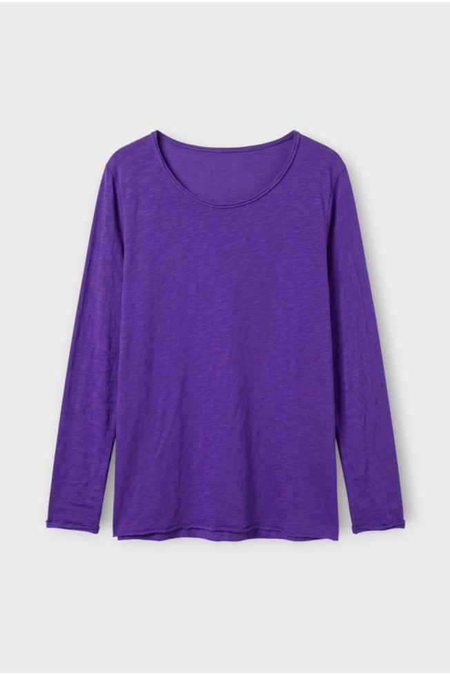 LONG SLEEVE COTTON T SHIRT
