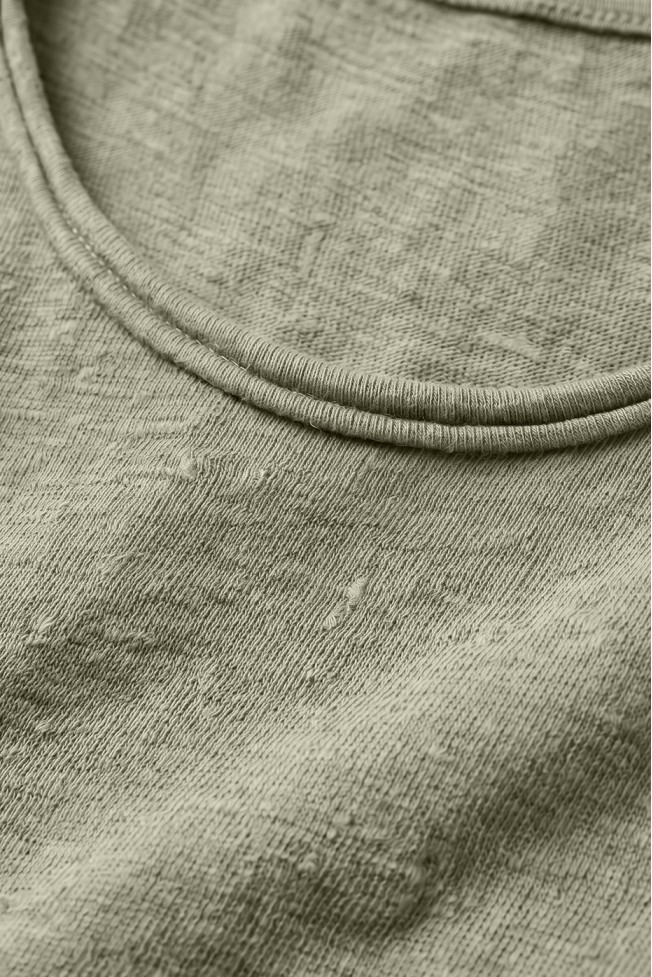 LONG SLEEVE COTTON T SHIRT