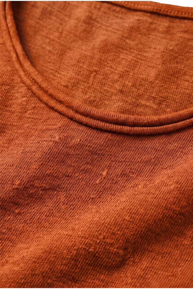 LONG SLEEVE COTTON T SHIRT
