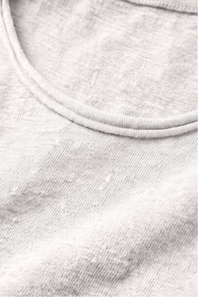 LONG SLEEVE COTTON T SHIRT