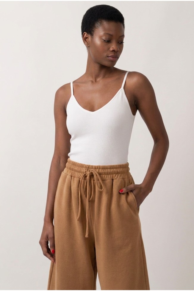 BERMUDA SWEATSHIRT WITH ELASTIC