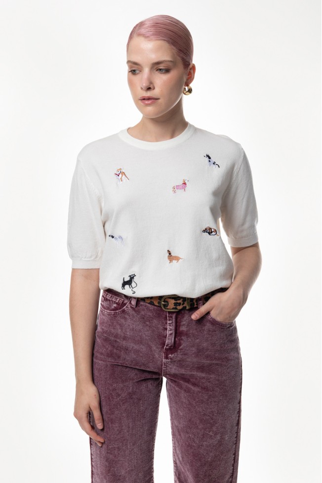 ΠΑΝΤΕΛΟΝΙ ΚΟΤΛΕ WASHED ΜΕ ANIMAL PRINT ΖΩΝΗ
